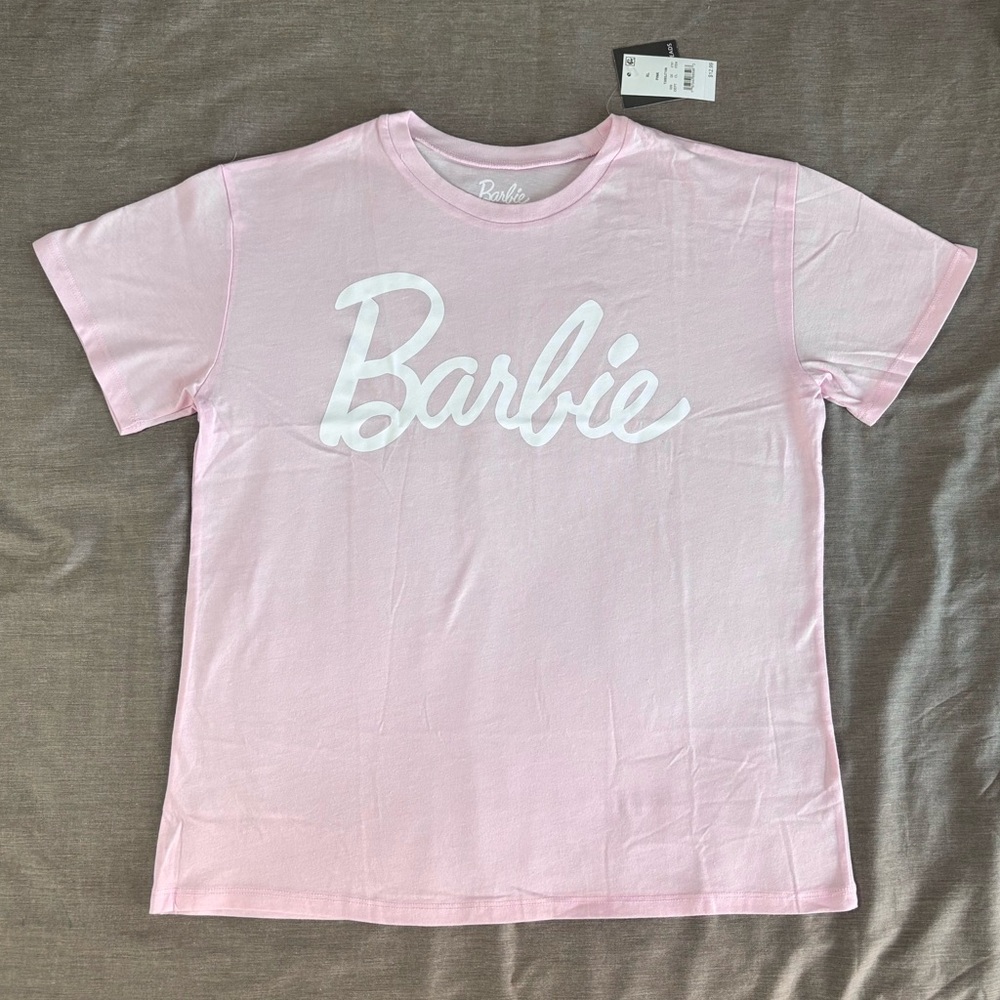 Barbie Women’s Light Pink Graphic T-Shirt, Size: XL, NWT
